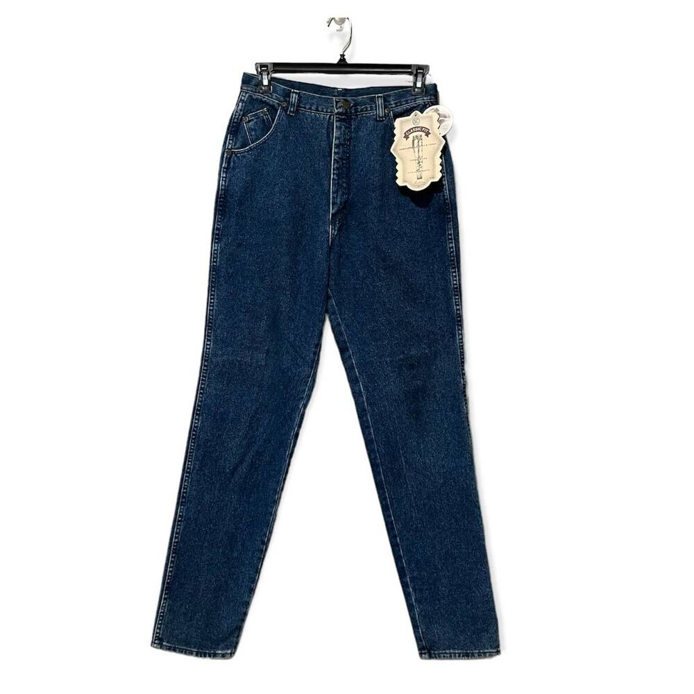 Vintage Wrangler Jeans Size 13 14 Silver Lake NWT Bareback Tapered WPRA